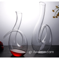 Χωρίς μόλυβδο Crystal Swan Decanter Glass Carafe